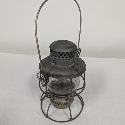Vintage NYCS New York Central System Railroad Adlake Lamp Lantern