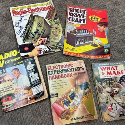Lot of vintage magazines Short wave , Radio