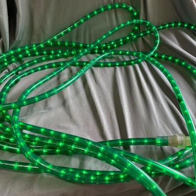 Green rope lights