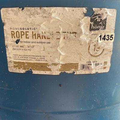 Big blue bucket