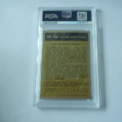1961 Topps #308 Richardson Hero World Series