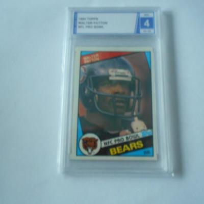 1984 Topps #228 Walter Payton Pro Bowl Card