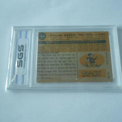 1960 Topps Dallas Green #366 Rookie Card