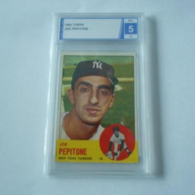 1968 Topps #183 Joe Pepitone Rookie Card