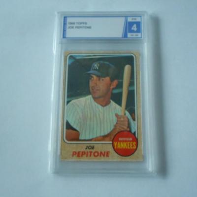 1968 Topps #195Joe Pepitone Card