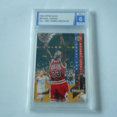 1993-94 Upper Deck #AN15 Checklist Michael Jordan