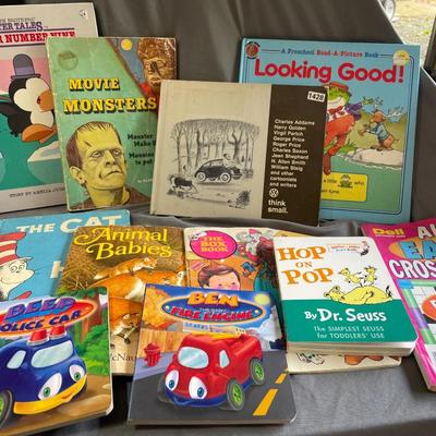 Assortment of kids books