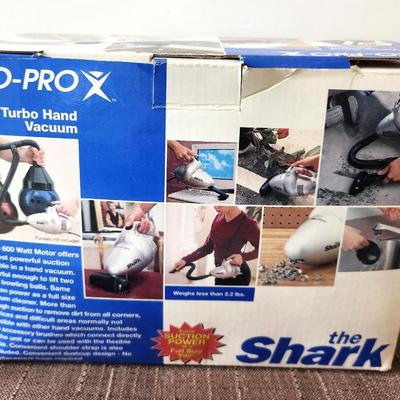 Lot #97 Euro-Pro X SHARK Hand Vacuum - new in box