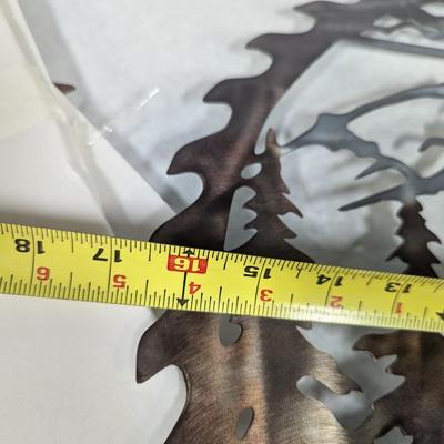 Metal Moose Wall Decor