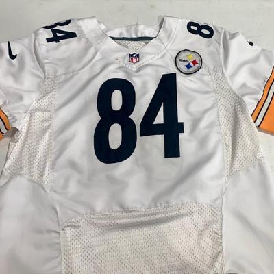 NFL On Field Antonio Brown Pittsburgh Steelers Jersey, Size 48