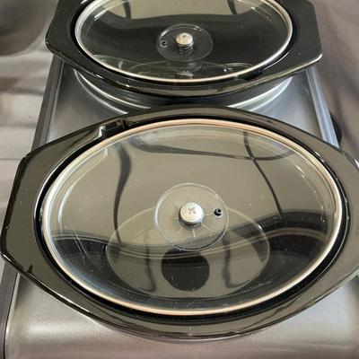 Crock pot double warmer