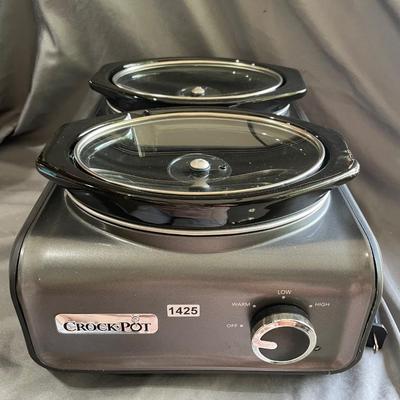 Crock pot double warmer