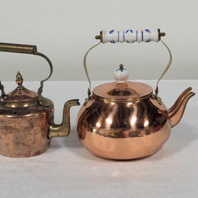 Copper Kettles 1 With Ceramic Handle