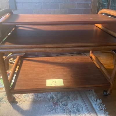 P9-small entertainment center on wheels