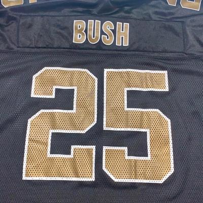 Reggie Bush New Orleans Saints Jersey by Reebok, Size 2XL