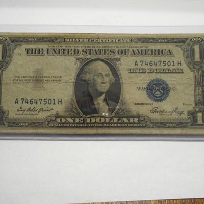 1935 E One Dollar Silver Certificate