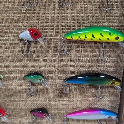 Fishing Lure Shadow Box