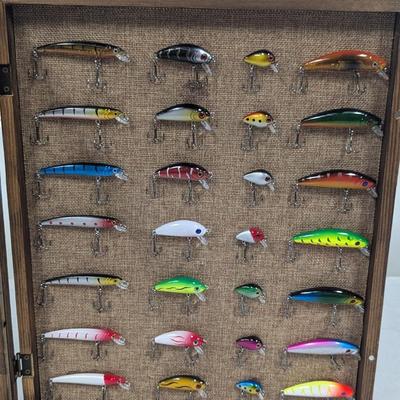 Fishing Lure Shadow Box