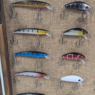Fishing Lure Shadow Box
