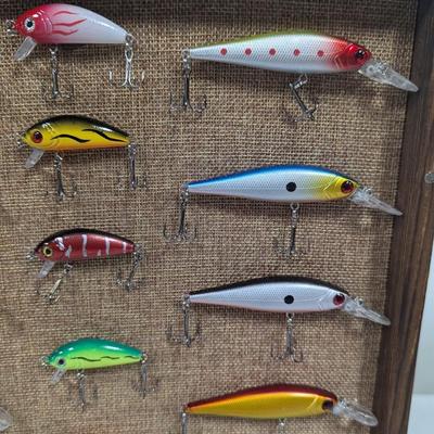 Fishing Lure Shadow Box