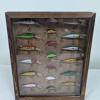 Fishing Lure Shadow Box