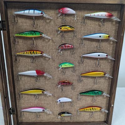 Fishing Lure Shadow Box