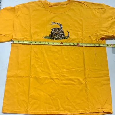 “Don’t Tread on Me” Tee Shirt w/ Rattlesnake