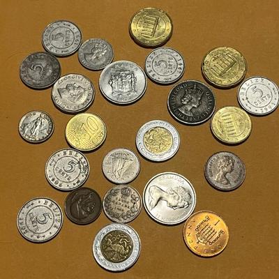 Assorted World Coins