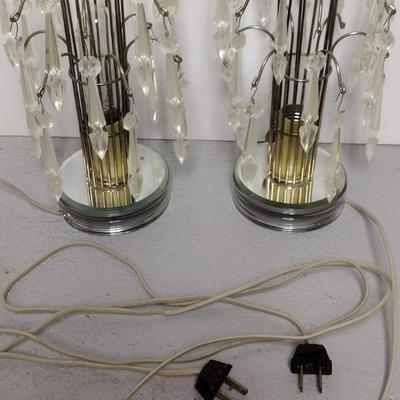 Pair of Vintage vanity Lamps