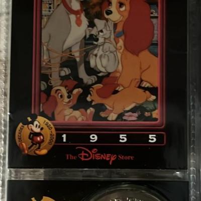 1955 Lady and the Tramp Decade Coin