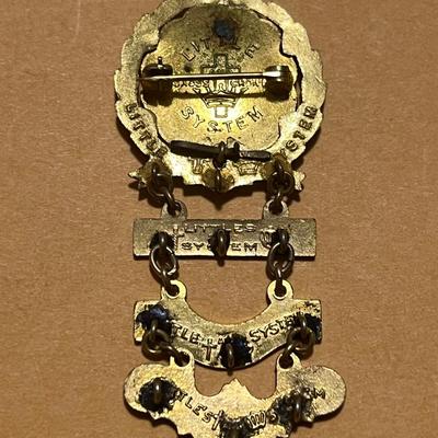 Cross & Crown Religious Pin