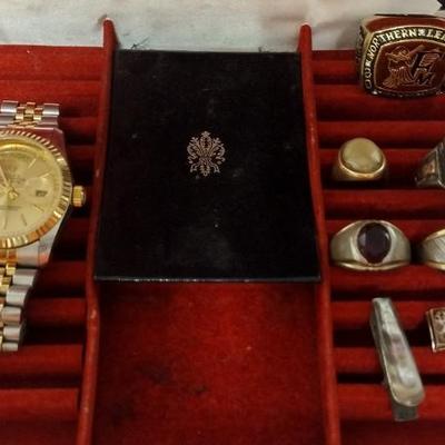 Men's Jewelry and box