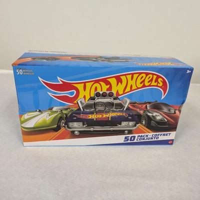 50 Piece New Hot Wheels Box