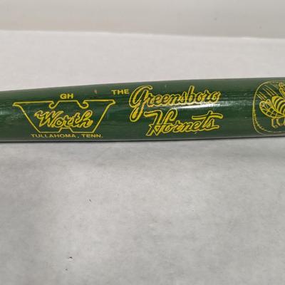 The Greensboro Hornets Baseball Bat