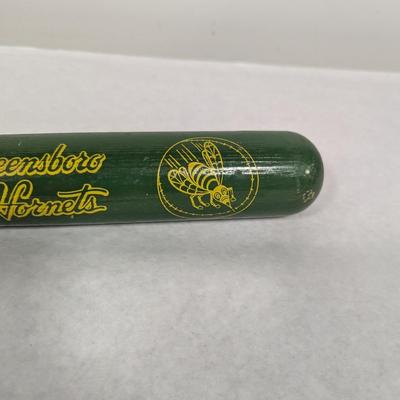 The Greensboro Hornets Baseball Bat