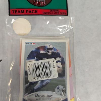Premiere Edition 1990 Football Cards Team Pick Cards