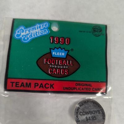 Premiere Edition 1990 Football Cards Team Pick Cards