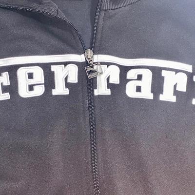 Vintage Ferrari Full Zip Racing Jacket by Puma, Size XL