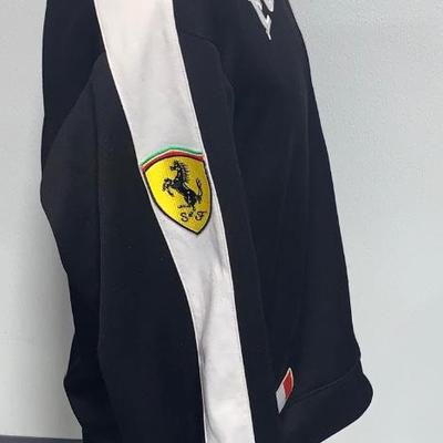 Vintage Ferrari Full Zip Racing Jacket by Puma, Size XL