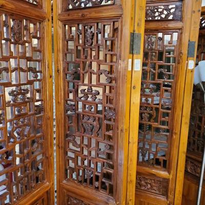 Japanese 6 panel screen 
