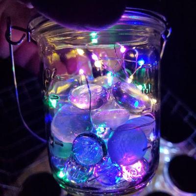 Fairy pixie masonjar LED lighting 