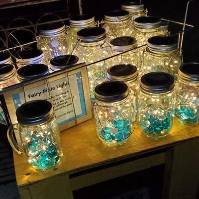 Fairy pixie masonjar LED lighting 