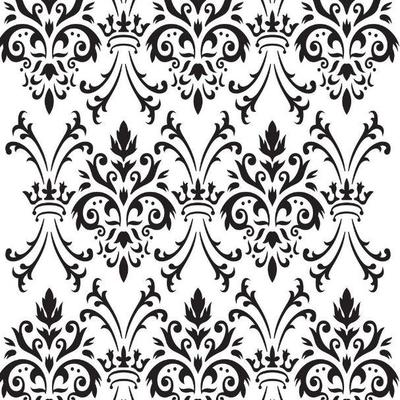 Dixie Belle Stencil Belles Whistles Royal Damask
