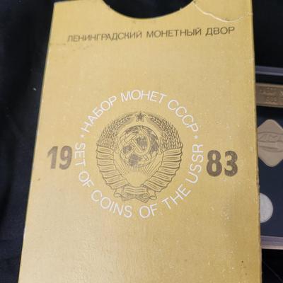 1983 USSR Proof Set Coins