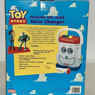 1996 Disney Toy Story Talking Mr. Mike Voice Changer, MIB
