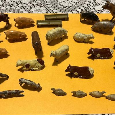 Vintage Metal & Lead Farm Animals