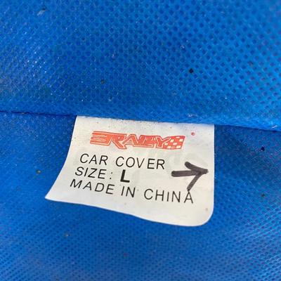 Large car cover in a bag