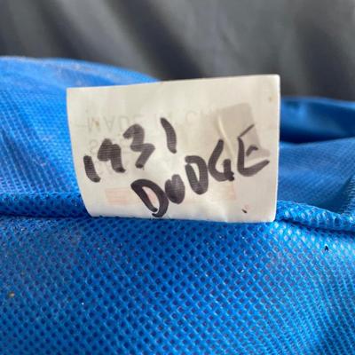 Large car cover in a bag