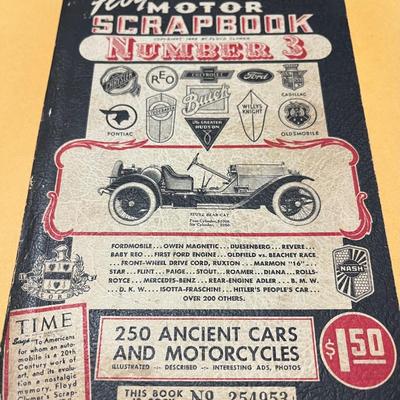 Floyd Clymer’s Motor Scrapbook #3