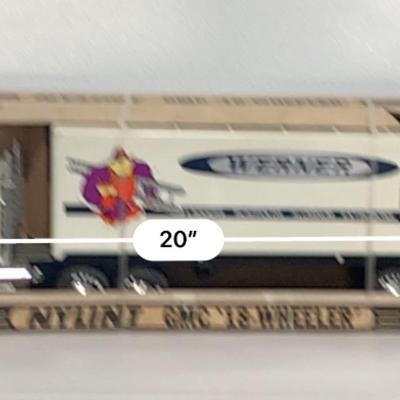 Vintage Werner Pressed Steel GMC Tractor/Trailer by Nylint